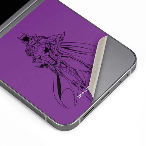 DC Comics Batgirl Comic Pop Galaxy Z Flip6 Skin